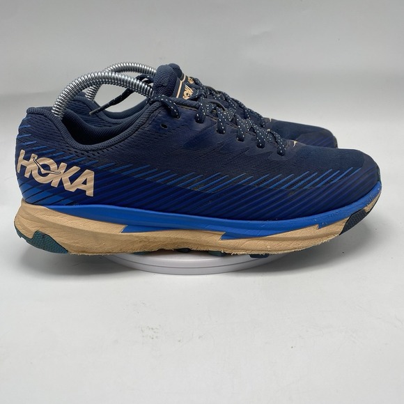 Hoka One One Shoes Women Size 9 Blue Torrent 2 Trail Road Running Sneakers 3978 - Picture 3 of 16